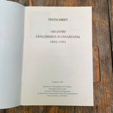 100 Jahre Sängerkreis Schwarzatal