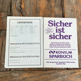 KONSUM ÖSTERREICH, Haushaltsbuch