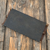 CARL AUBÖCK, 8 Schnapsgläser in Halterung