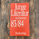 Junge Literatur aus Österreich 83/84, Buch