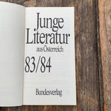 Junge Literatur aus Österreich 83/84