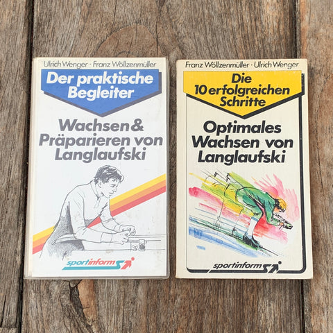 Wachsen von Langlaufski, 2 Bücher