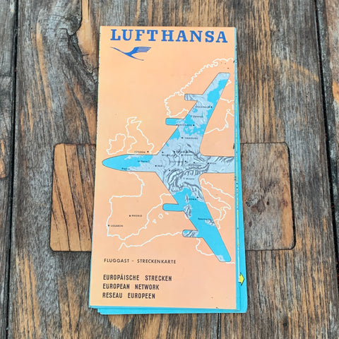 LUFTHANSA, Streckenkarte