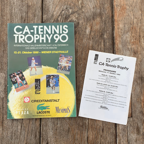 CA Tennis Trophy, Programmheft