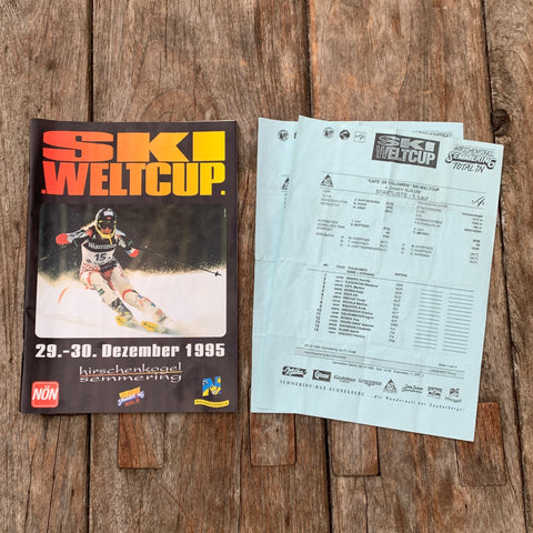 Ski Weltcup Semmering 1995, Programmheft