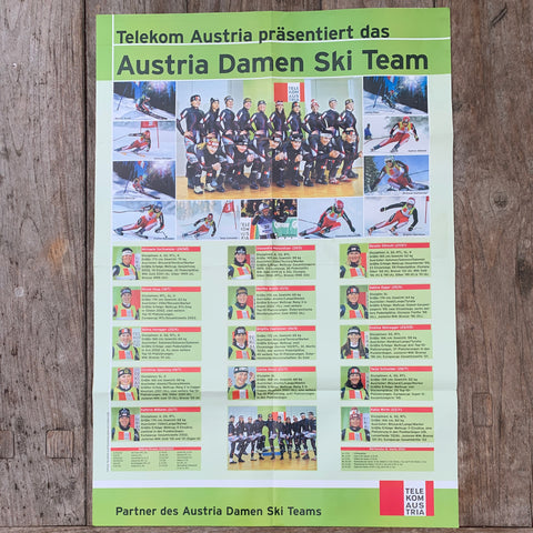 Austria Damen Skiteam, Poster