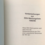 ÖSV Wertungsliste 1995/96