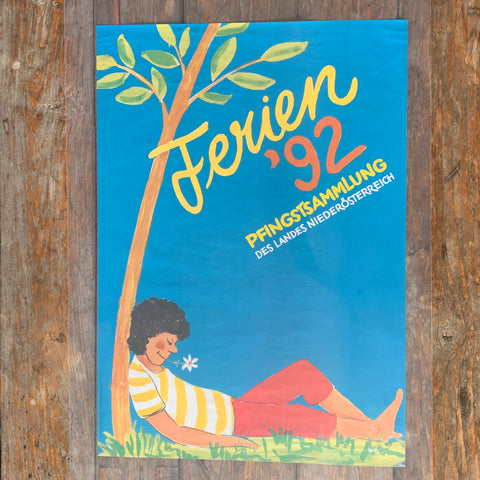 Ferien '92, Plakat