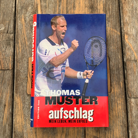Thomas Muster Aufschlag, Buch