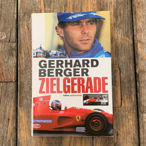 Gerhard Berger Zielgerade, Buch