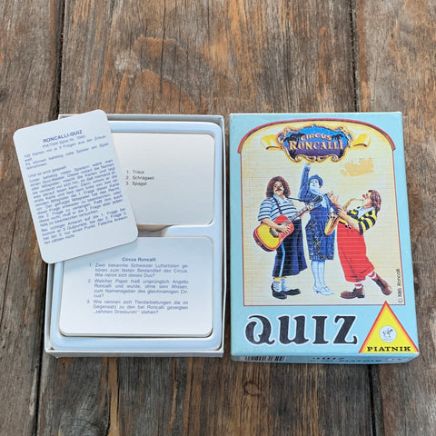Circus Roncalli Quiz