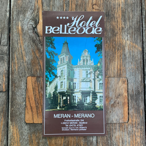 Hotel Bellevue Meran, Prospekt