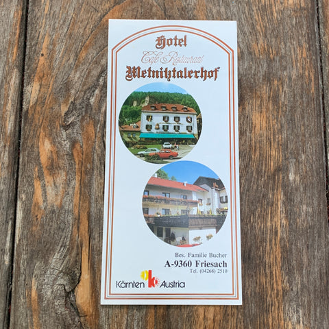 Hotel Metnitztalerhof, Prospekt