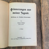 Erinnerungen aus meiner Jugend
