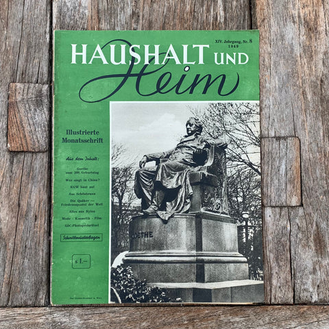 HAUSHALT UND HEIM, 1949