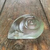 RIEDEL GLAS, Briefbeschwerer "Schneckenhaus"