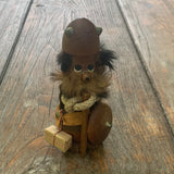 Holzfigur "Wikinger", Dänemark 1960er-Jahre