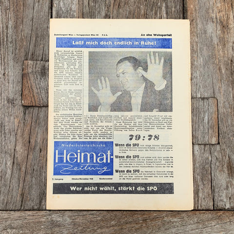 NÖ Heimatzeitung, 1962