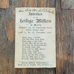 Andenken an die heilige Mission in Molln (OÖ), 1894