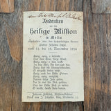 Andenken an die heilige Mission in Molln (OÖ), 1894