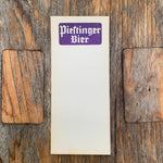 PIESTINGER BIER, Kellnerblöcke