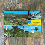 Erholungsort Dreistetten, 9 Ansichtskarten