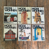 Mode und Wohnen, 6 Hefte