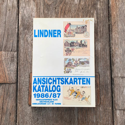 Lindner, Ansichtskarten Katalog 1986/87