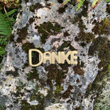 Flaschenöffner "Danke"