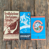 Großglockner Hochalpenstraße, Faltpläne/Prospekt