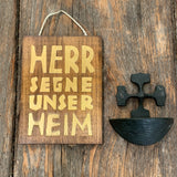 Haussegen/Weihwasserkessel