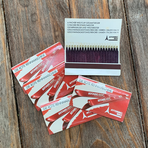 ATOMIC SKI, Werbezündhölzer