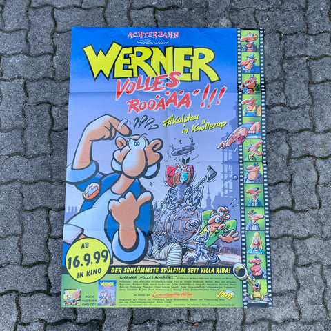 Werner Volles Rooäää!!!, Filmplakat