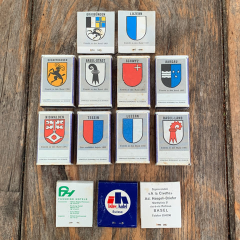 Werbezündhölzer Schweiz