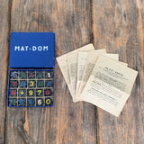 Mat-Dom, Zahlenkombinationsspiel