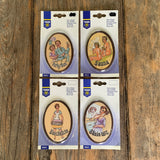 Türschilder-Set, 1980er-Jahre