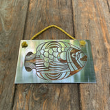 Metallbild "Fisch"