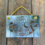 Metallbild "Fisch"