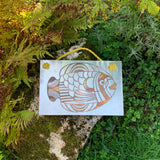 Metallbild "Regenbogenfisch"