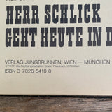 Herr Schlick geht heute in die Stadt