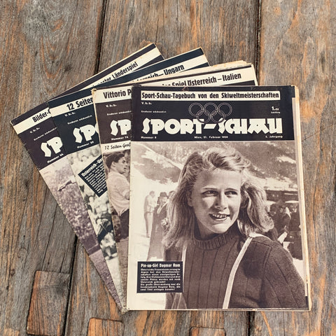Sport-Schau, 5. Jahrgang 1950, 4 Stück