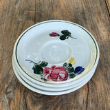 LILIENPORZELLAN, Untertassen-Set "Alpenflora"