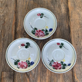 LILIENPORZELLAN, Untertassen-Set "Alpenflora"