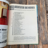 Architektur und Wohnen, 2 Hefte