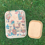 Serviertablett-Set, Finnland 1960/70er-Jahre