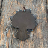 Wanddeko, Relief "Baum mit Vogel"