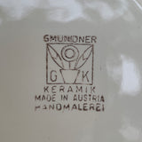 GMUNDNER KERAMIK, Kerzenhalter/Schale