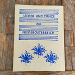 Lieder und Tänze aus Niederösterreich, Buch