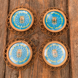 Glasuntersetzer "Gran Canaria"