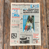 BILD Zeitung, 11. November 1989
